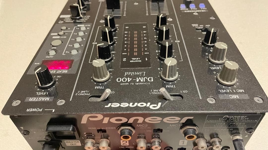 Pioneer DJM-400 limited 限定 DJミキサー パイオニア