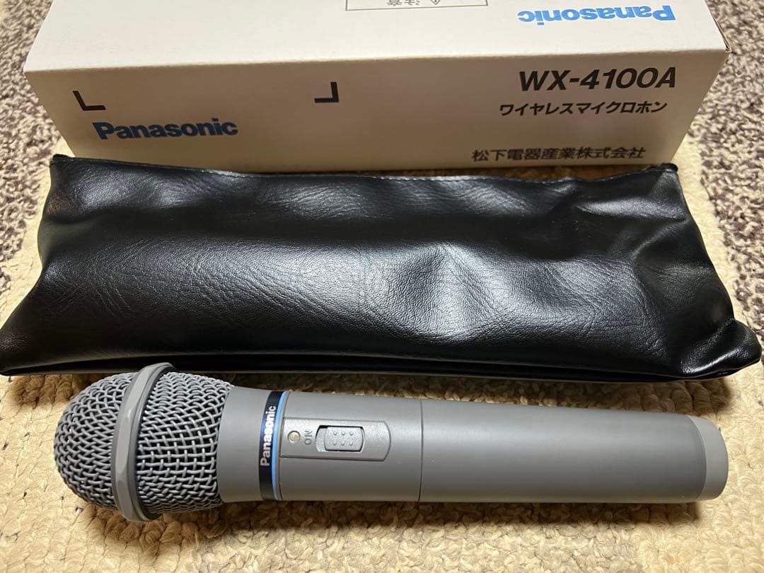 《激レア》パナソニック 800MHz帯 ワイヤレスマイクロホン WX-4100A