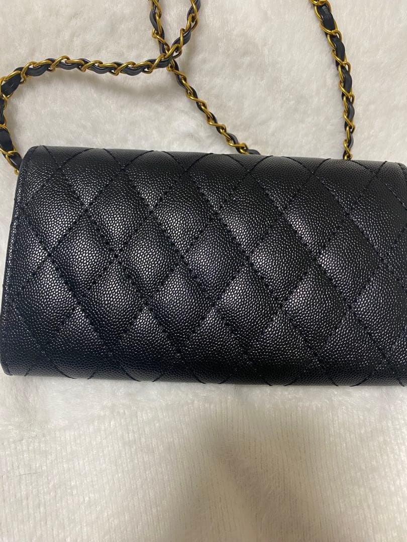 新品　CHANEL ノベルティ　チェーンウォレット　財布　バッグ