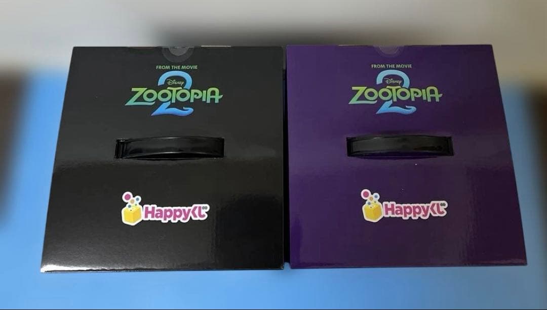 ハッピーくじ　ズートピア　A賞ポスターフィギュア　ラスト賞タキシードニック　2点