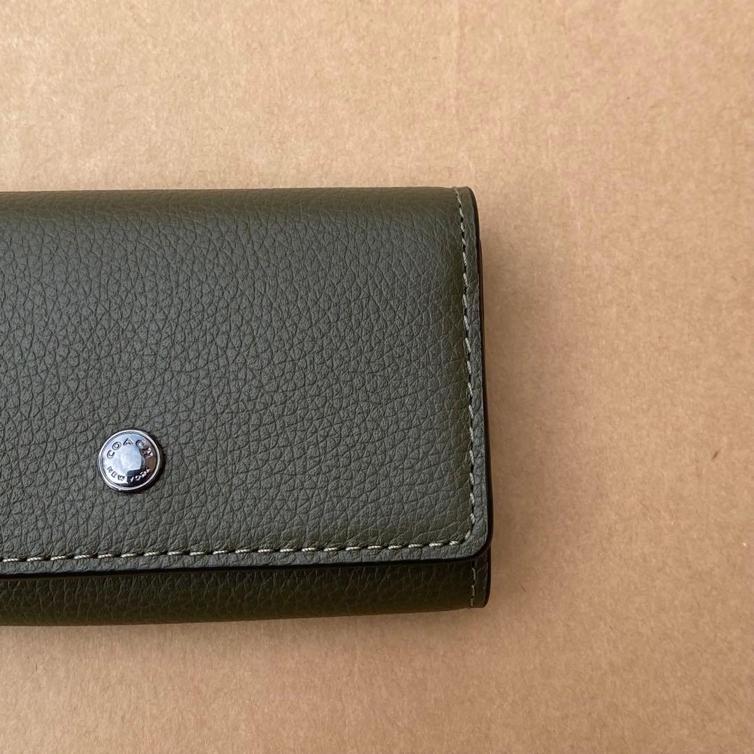 キーホルダー　キーケース　キーリング　グリーン