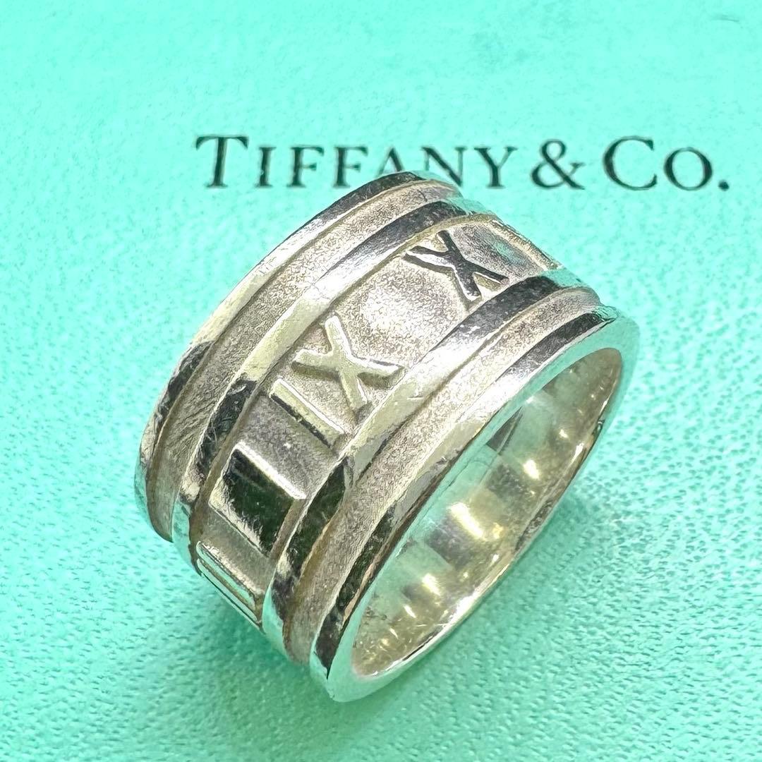 TIFFANY ティファニー アトラス ワイド リング 13号 SV925 定番