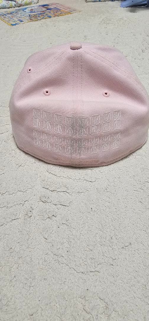 Supreme ピンクボックスロゴ59fifty 5/8 値下げ中