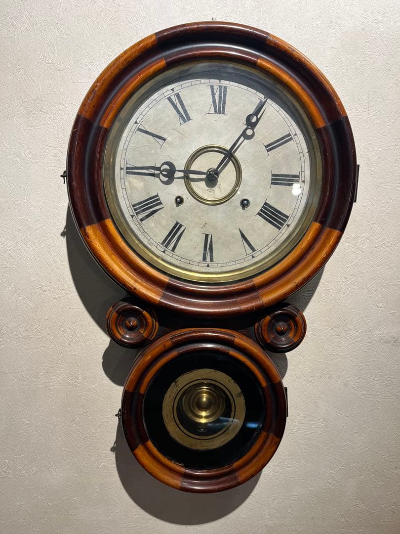 明治～大正アメリカ製寄せ木達磨掛け