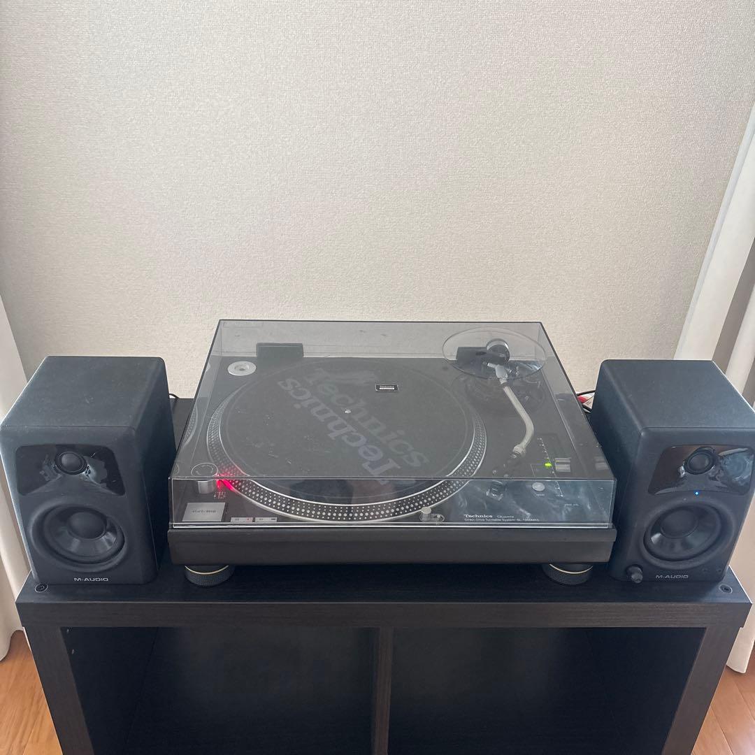 Technics SL-1200 MK5 ターンテーブル スピーカー付き