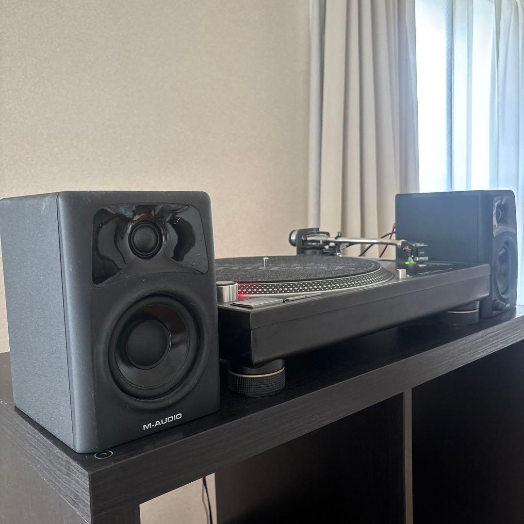 Technics SL-1200 MK5 ターンテーブル スピーカー付き