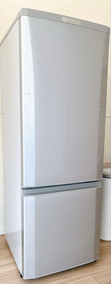 三菱電機 MR-P17A-S 冷蔵庫 168L 2016年製 2ドア　右開き