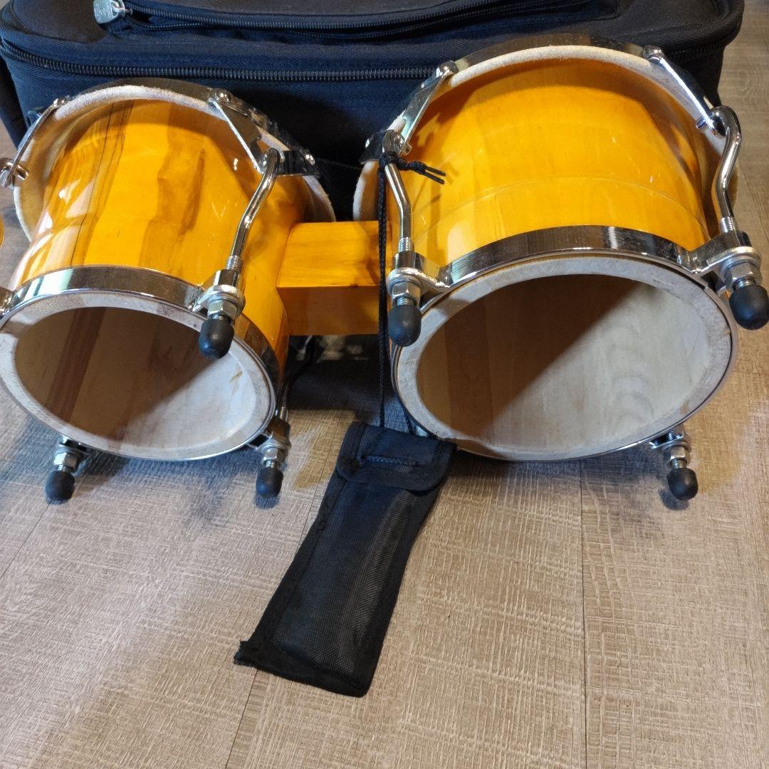 ボンゴセット ケース付き おまけギロ