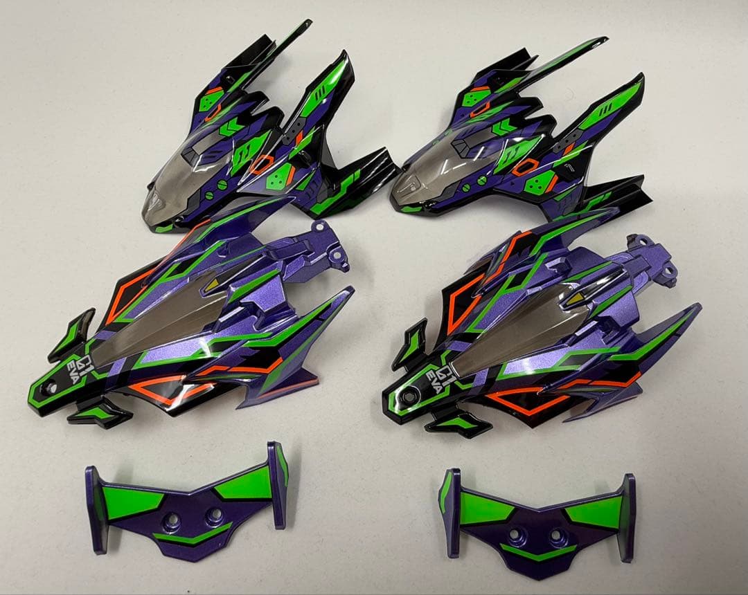 Are様　ミニ四駆　ポリカボディ　初号機　4点