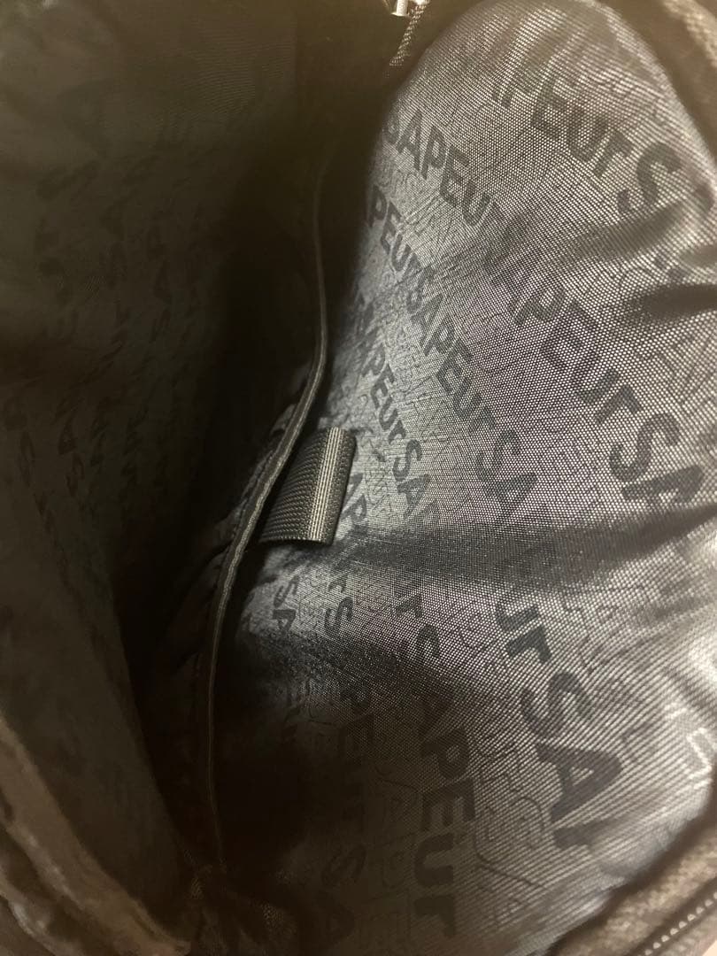 未使用SAPEUR 迷彩リュック　サプール　BIGメッシュバッグ付き