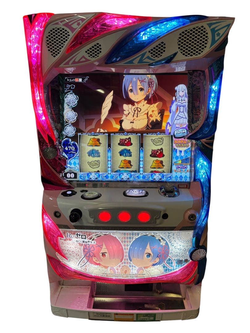 スロット Re:ゼロから始める異世界生活 双子パネル 不要機 リゼロ