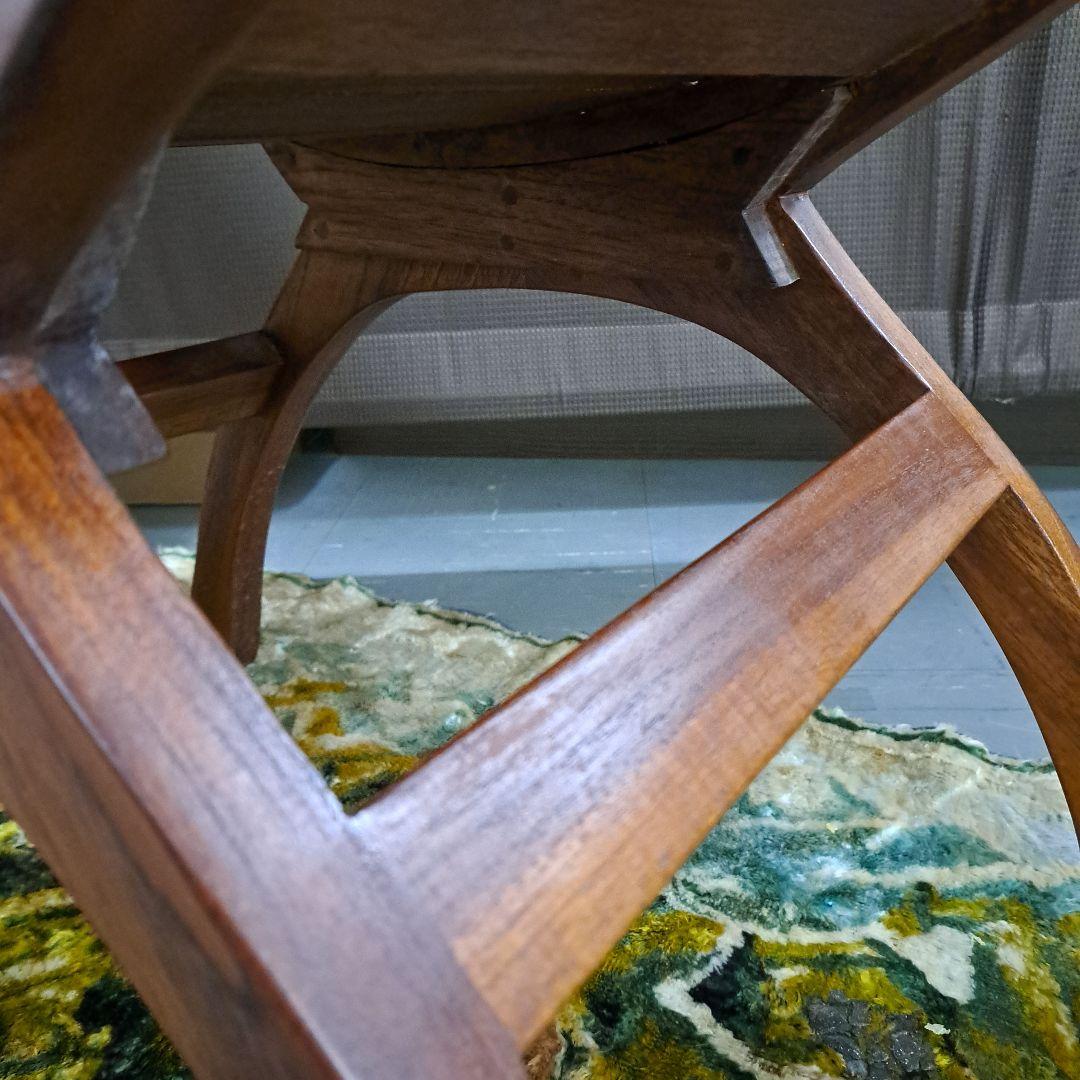 ♡クラブチェアー♡木製曲線スツール