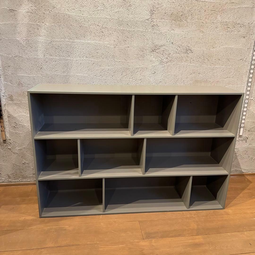 キャビネット オープンラック 本棚　グレー