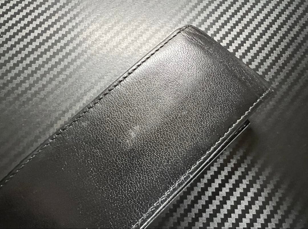 美品 モンブラン シエナ ペンケース 2本差し ブラック