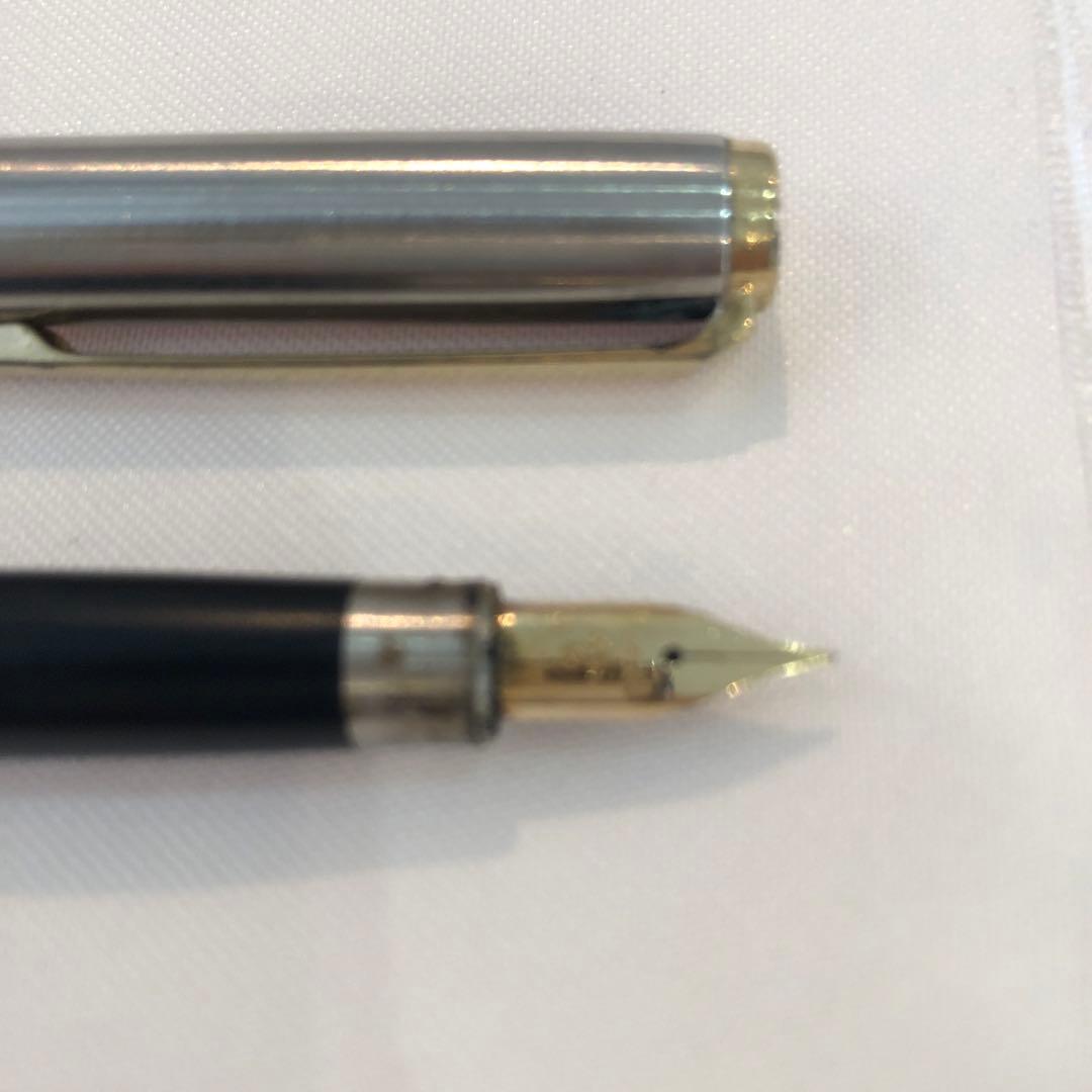 シルバー 万年筆 k14(おまけもう1本)
