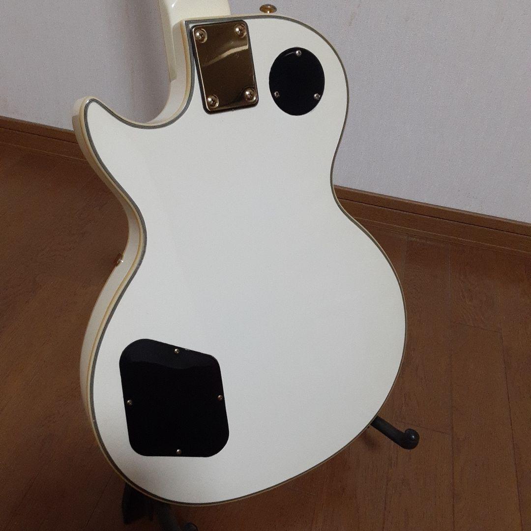 BUSKER'S BLC300ホワイトレスポールタイプエレキギター