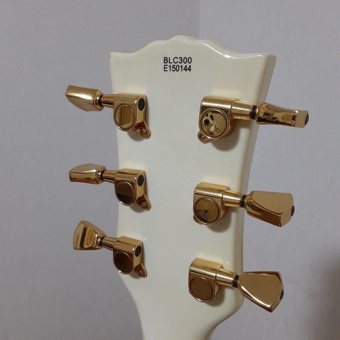 BUSKER'S BLC300ホワイトレスポールタイプエレキギター