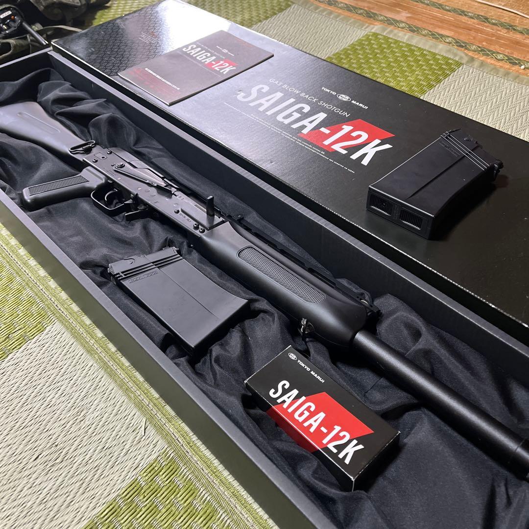 【yas】東京マルイ サイガ12K ガスガン マガジン２つ