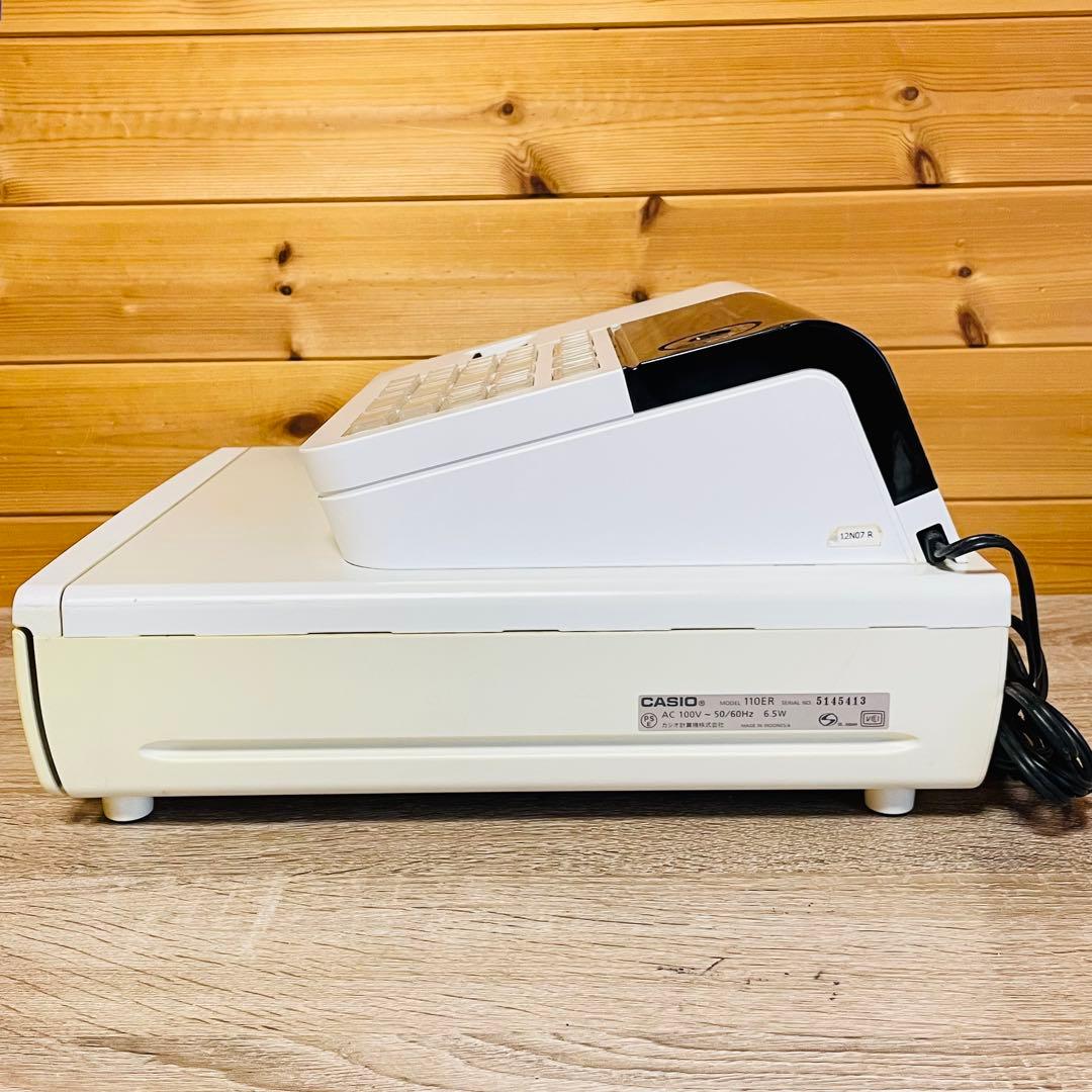 カシオレジスター　110ER　簡単便利コンパクト　送料込
