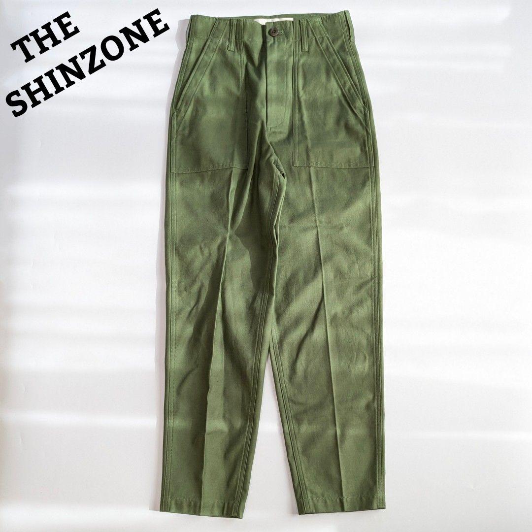 極美品/色落ちなし ザシンゾーン ベイカーパンツ 32 ECRU