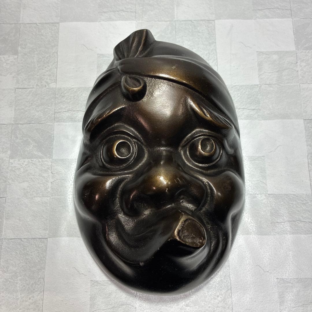 ひょっとこ 能面 お面 鉄仮面 昭和