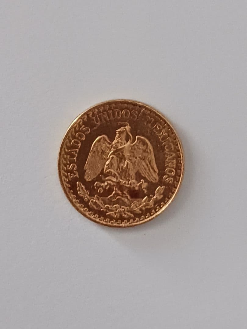 コレクション　1945年 DOS PESOS メキシコ硬貨