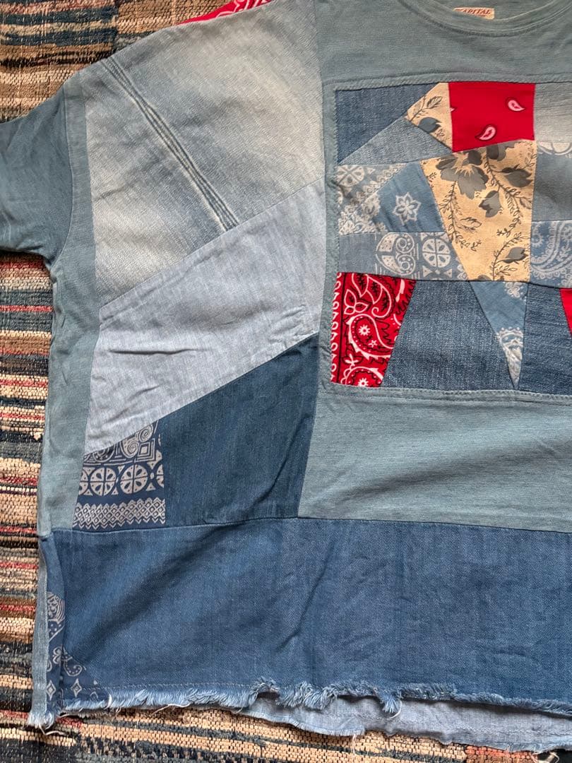 kapital パッチワーク　tシャツ　サイズ0