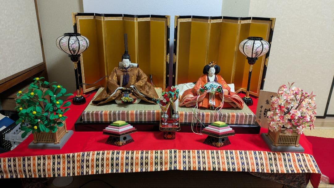 平安一甫作　有職京雛人形　ひな人形