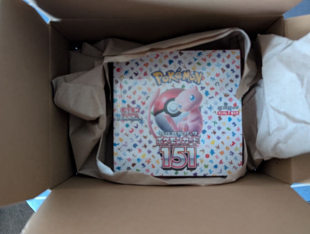 ポケモンカード box 151 シュリンク付き