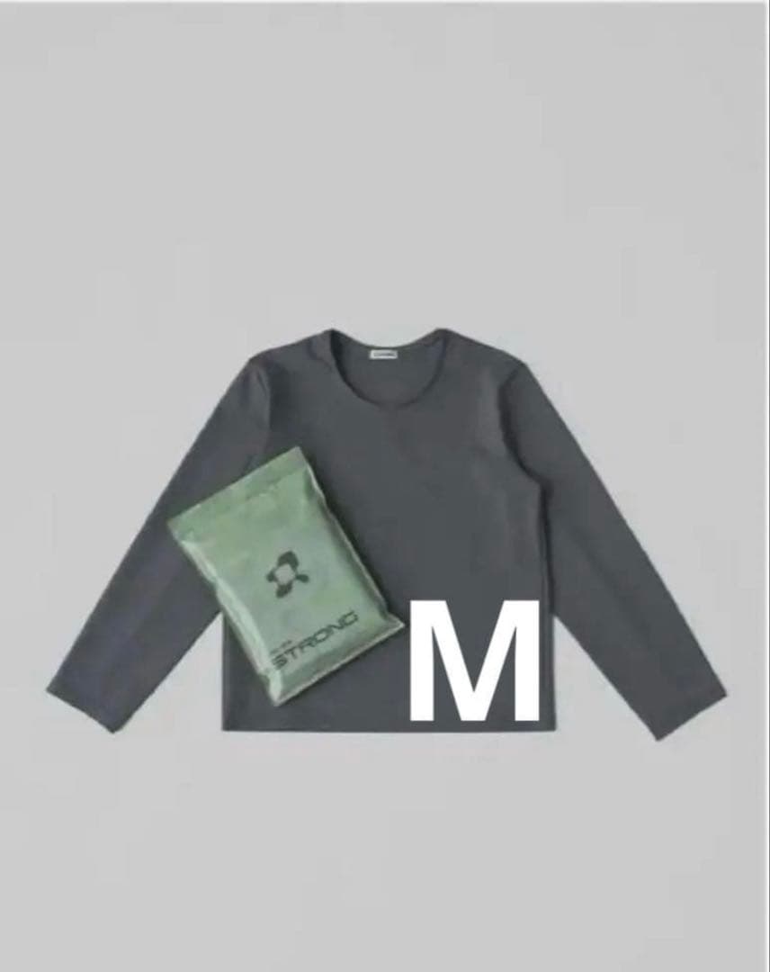 STRONG PACK TEE GREY Mサイズ　ours