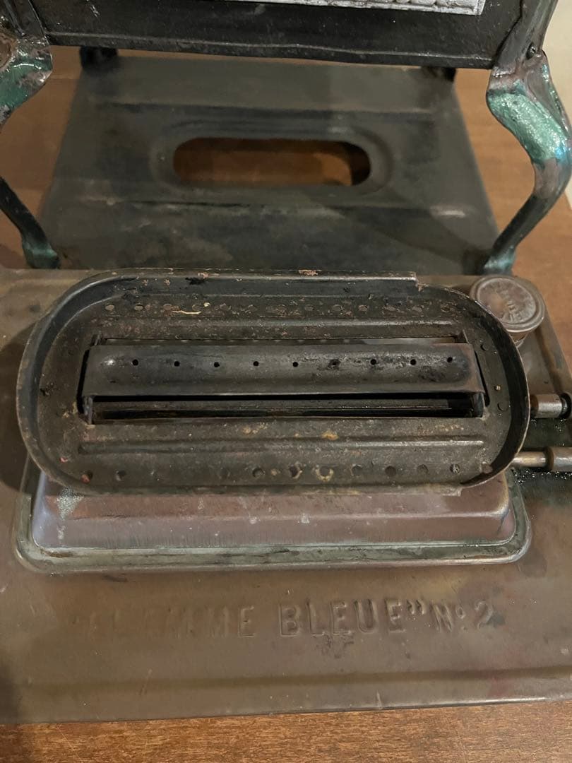 Flamme Bleue No.2 アイロンストーブ アンティーク　フランス