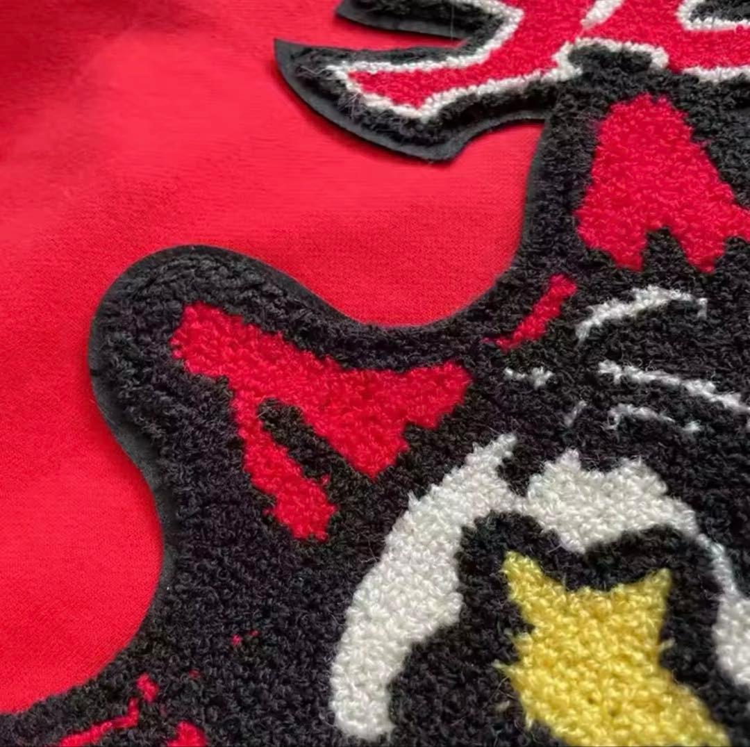 Glo gang グローギャング　ジップパーカー　赤 並行輸入品