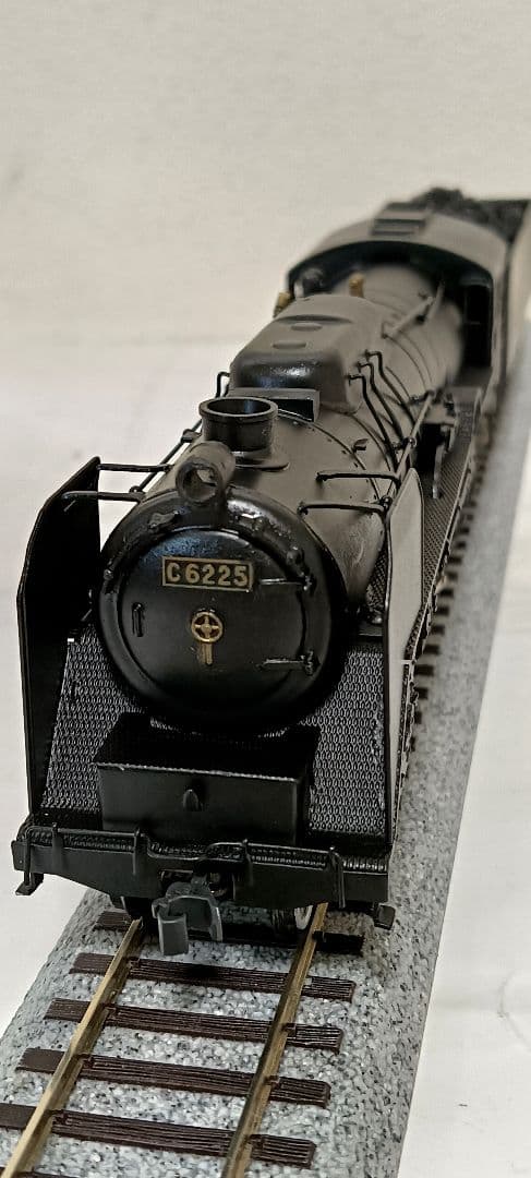 HOゲージ カツミ Ｃ62蒸気機関車、カンモーター、メンテナンス済