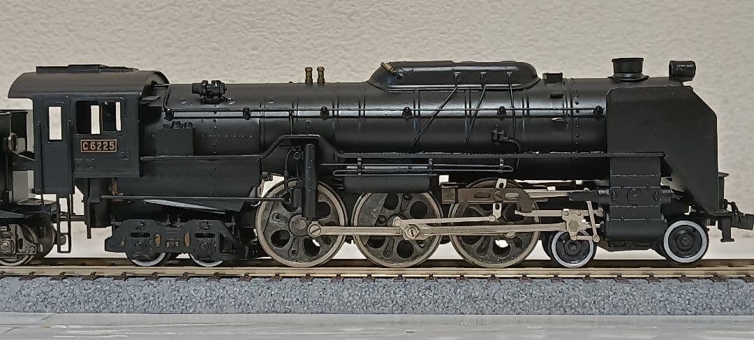 HOゲージ カツミ Ｃ62蒸気機関車、カンモーター、メンテナンス済