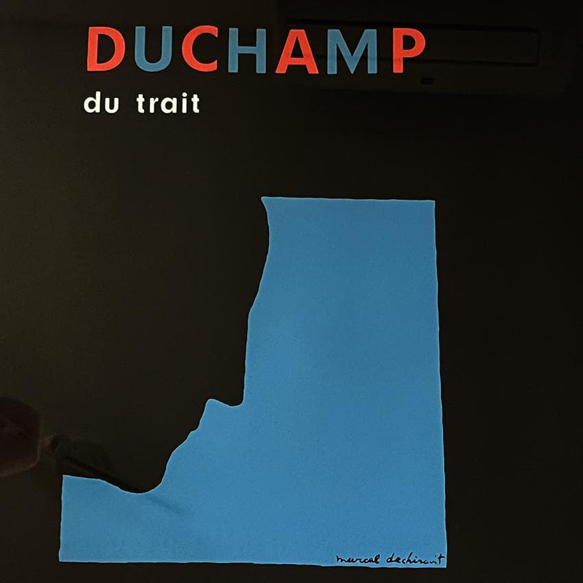 Marcel Duchamp デュシャン シルク ポスター '77 都内直渡可