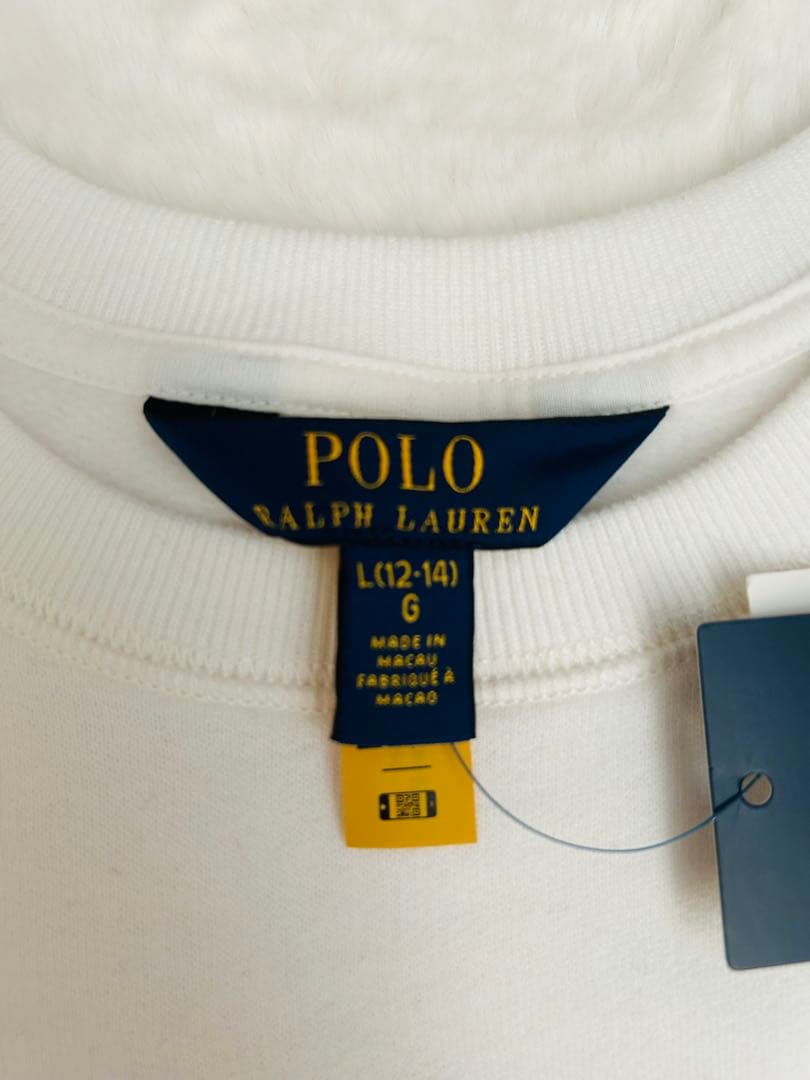 新品　POLO RALPH LAUREN ポロベア スウェット　タグ付き　150