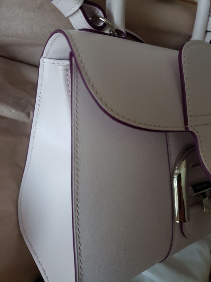 デルヴォー delvaux ブリヨン ミニ シルクラベンダー