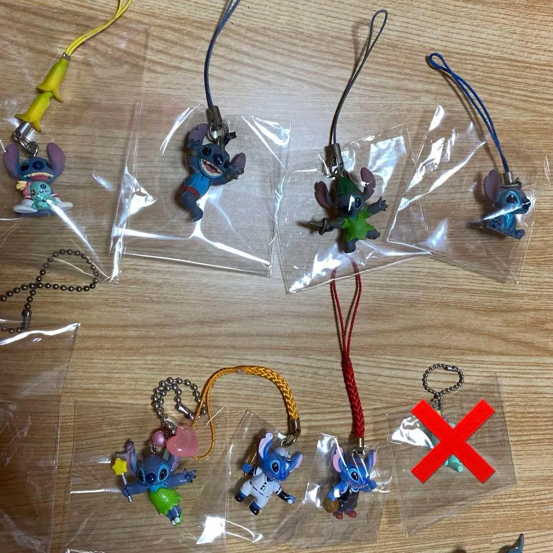 スティッチ ハンバーガー　ストラップ　小さいフィギュアなど