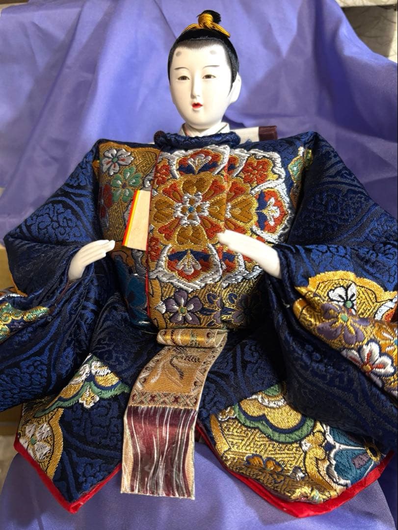 伝統的な雛人形セット　平安 豊久