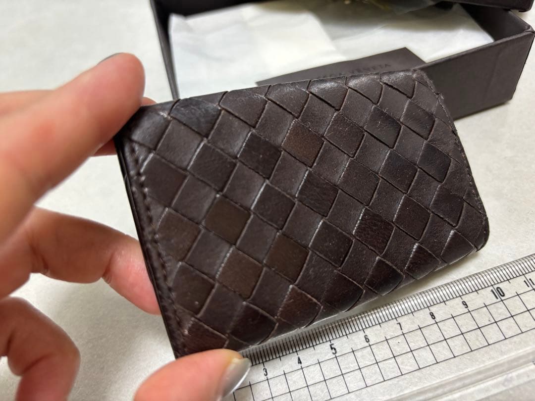 BOTTEGA VENETA ブラウンキーケース　美品