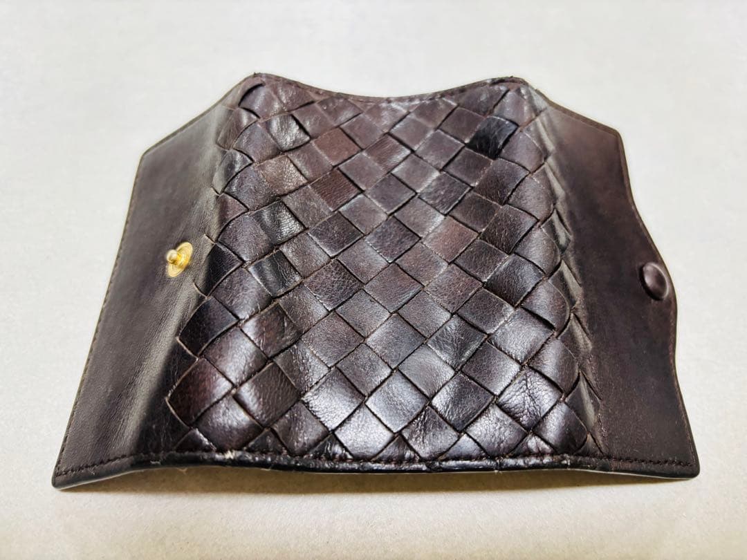 BOTTEGA VENETA ブラウンキーケース　美品
