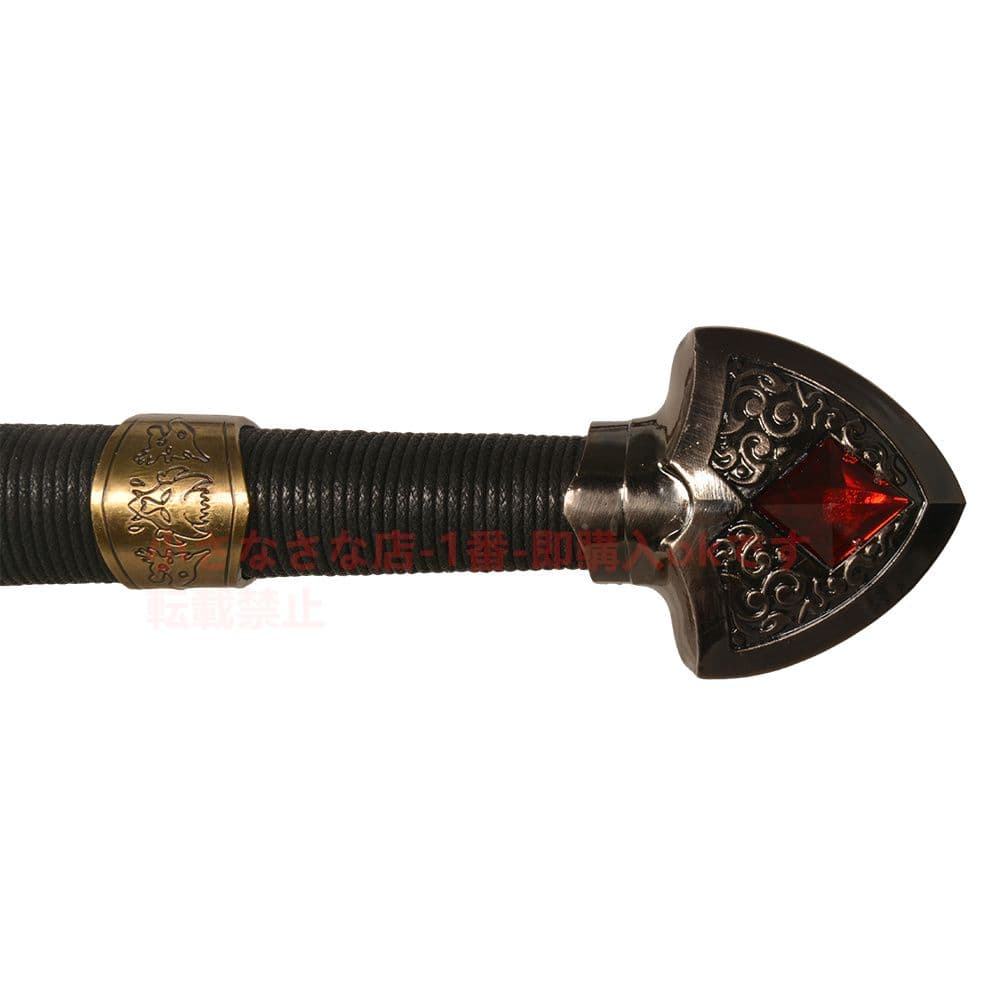 黒火剣 権力の遊び 古兵器 武具　刀装具　模造刀 Cosplayロールプレイング