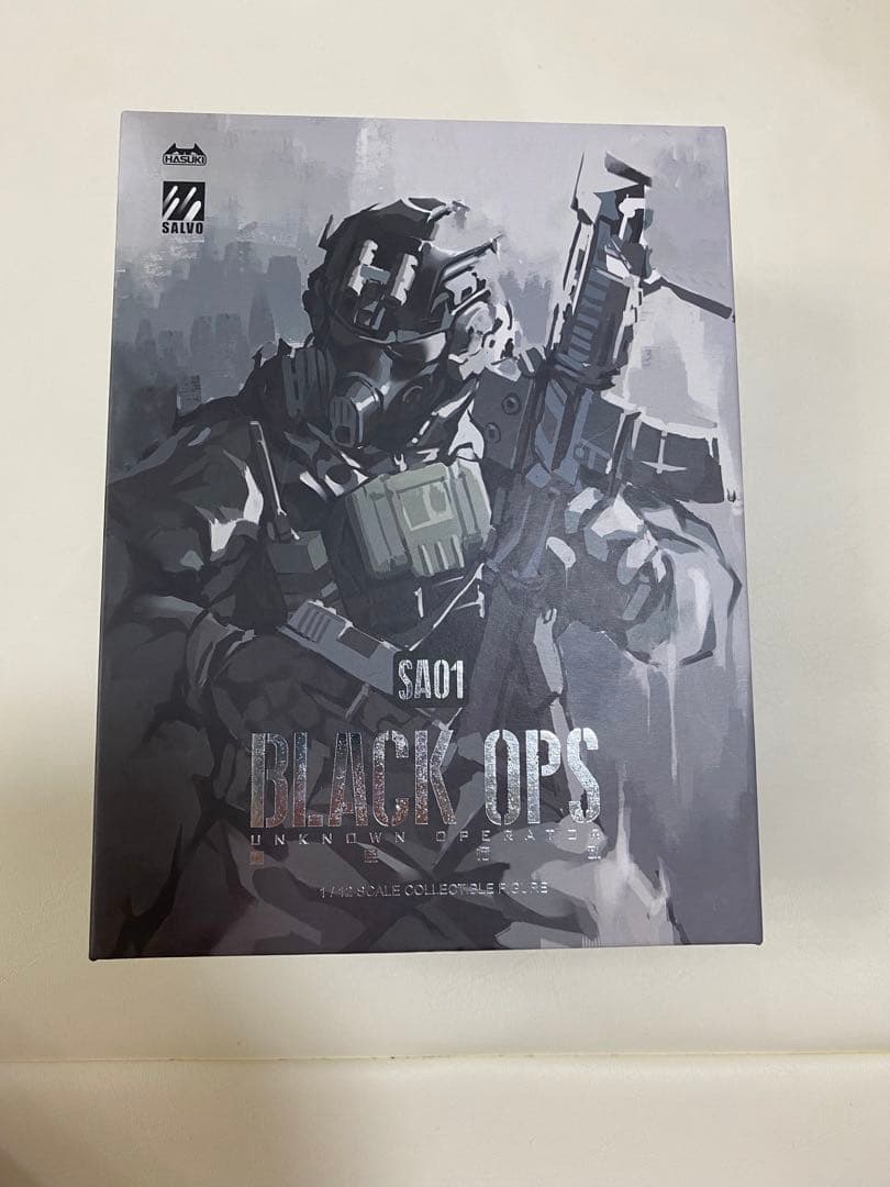 開封品HASUKI SALVOシリーズ BLACK OPS 1/12フィギュア