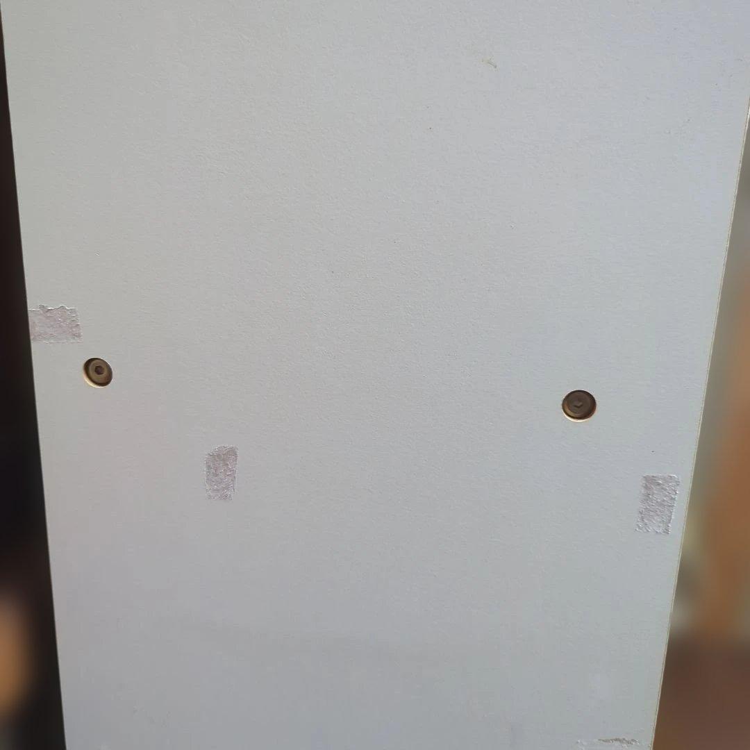 JAJAN ホワイト　ガラス　ディスプレイケース