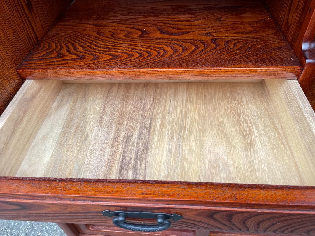 ★状態〇★ 昭和 レトロ 家具 茶箪笥 古家具 たんす タンス アンティーク