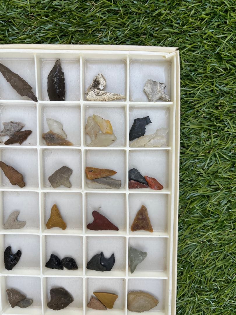 矢尻　鏃　やじり　縄文石器　弥生時代　破片　新潟県　長者屋敷遺跡　中貝遺跡