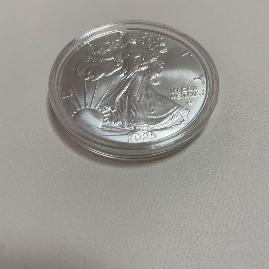 新品　2025年　アメリカ　ウォーキングリバティ　純銀　1オンス