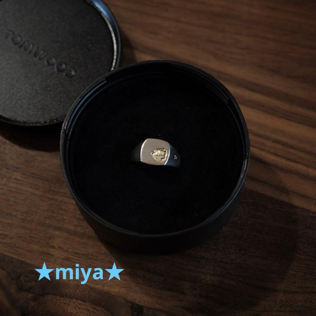 アクセサリー TOMWOOD / Mined Ring Small Diamond / 56