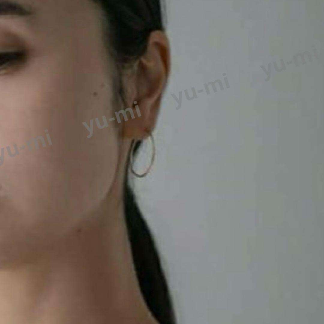 【美品】フープピアス　25㎜　10K アーバンリサーチ