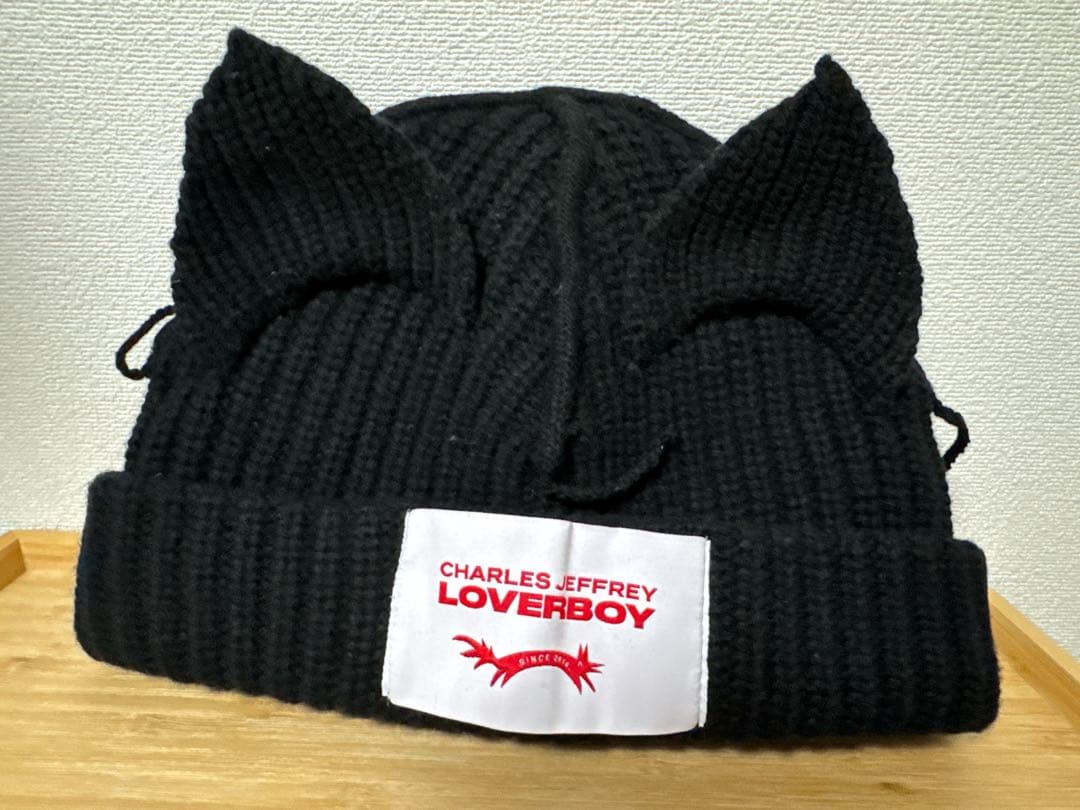 CHARLES JEFFREY LOVERBOY　ニット帽　ネコ耳　ラバーボーイ